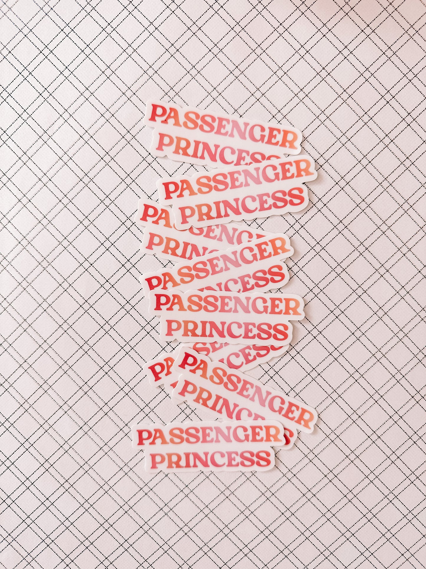 Passenger Princess Sticker